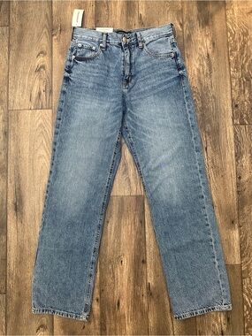 Aeropostale High Rise Baggy Non Stretch Denim Jeans Women’s Size 2R Blue